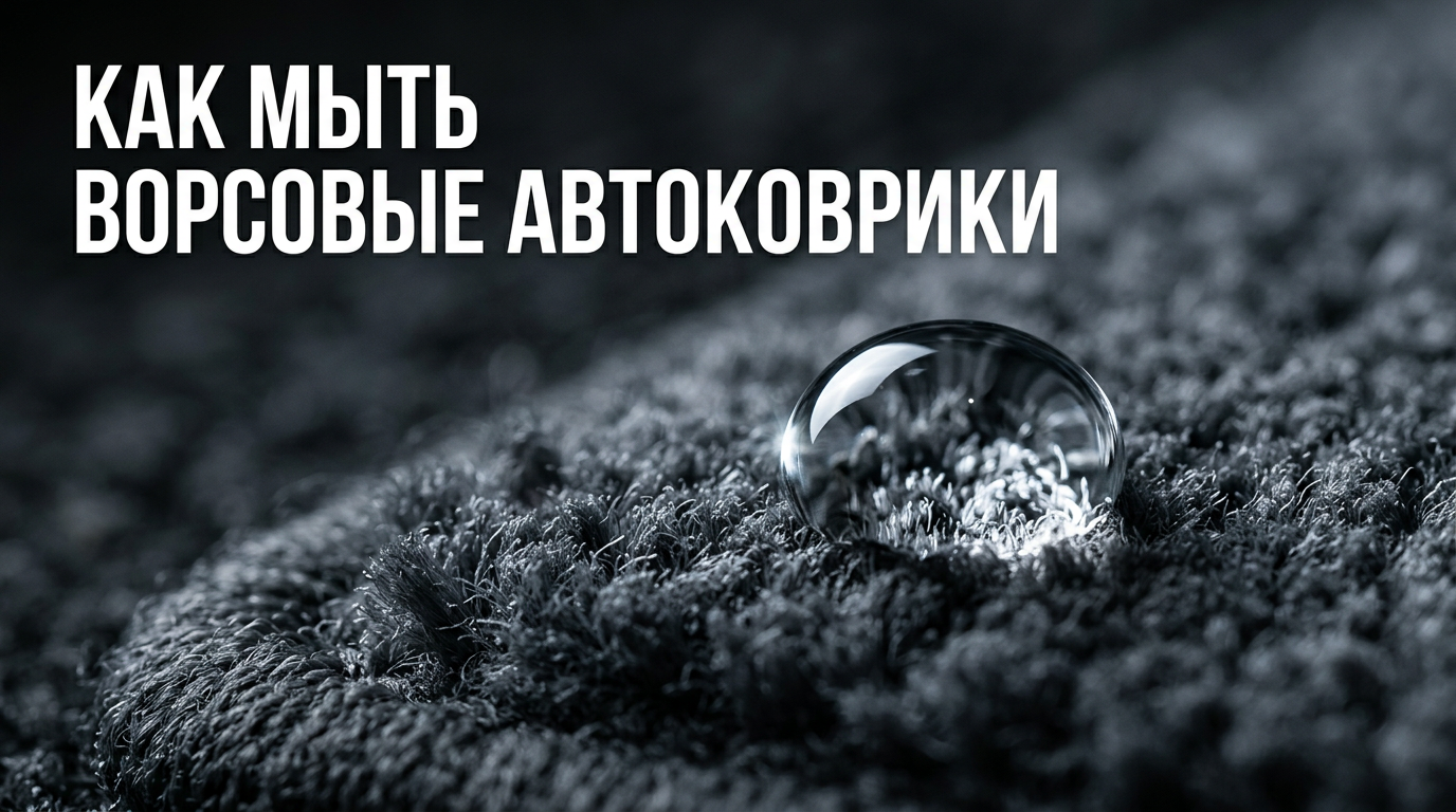 Как мыть ворсовые автомобильные коврики — советы команды Carforma
