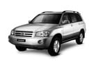 Ворсовые коврики на Toyota Kluger V 2000 - 2007 в Воронеже