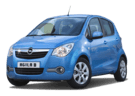 Ворсовые коврики на Opel Agila B 2007 - 2014 в Воронеже