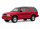 Ворсовые коврики на Chevrolet Blazer 1994 - 2005 в Воронеже