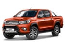 Ворсовые коврики на Toyota Hilux VIII 2015 - 2024 в Воронеже