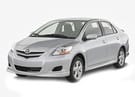 Ворсовые коврики на Toyota Belta 2005 - 2012 в Воронеже