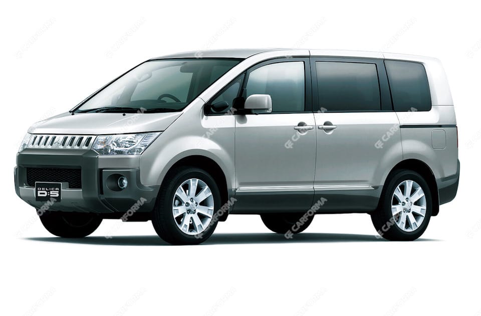 Ворсовые коврики на Mitsubishi Delica D:5 2007 - 2024