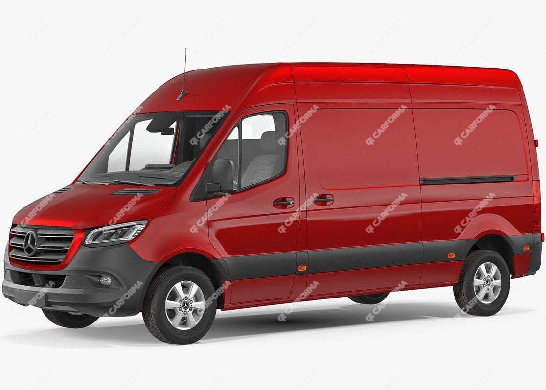 Ворсовые коврики на Mercedes Sprinter (W907/W910) 2018 - 2024