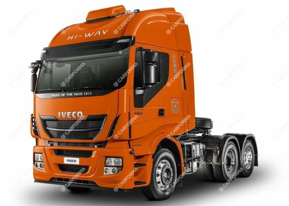 Ворсовые коврики на Iveco Stralis (Hi-Way) 2016 - 2024