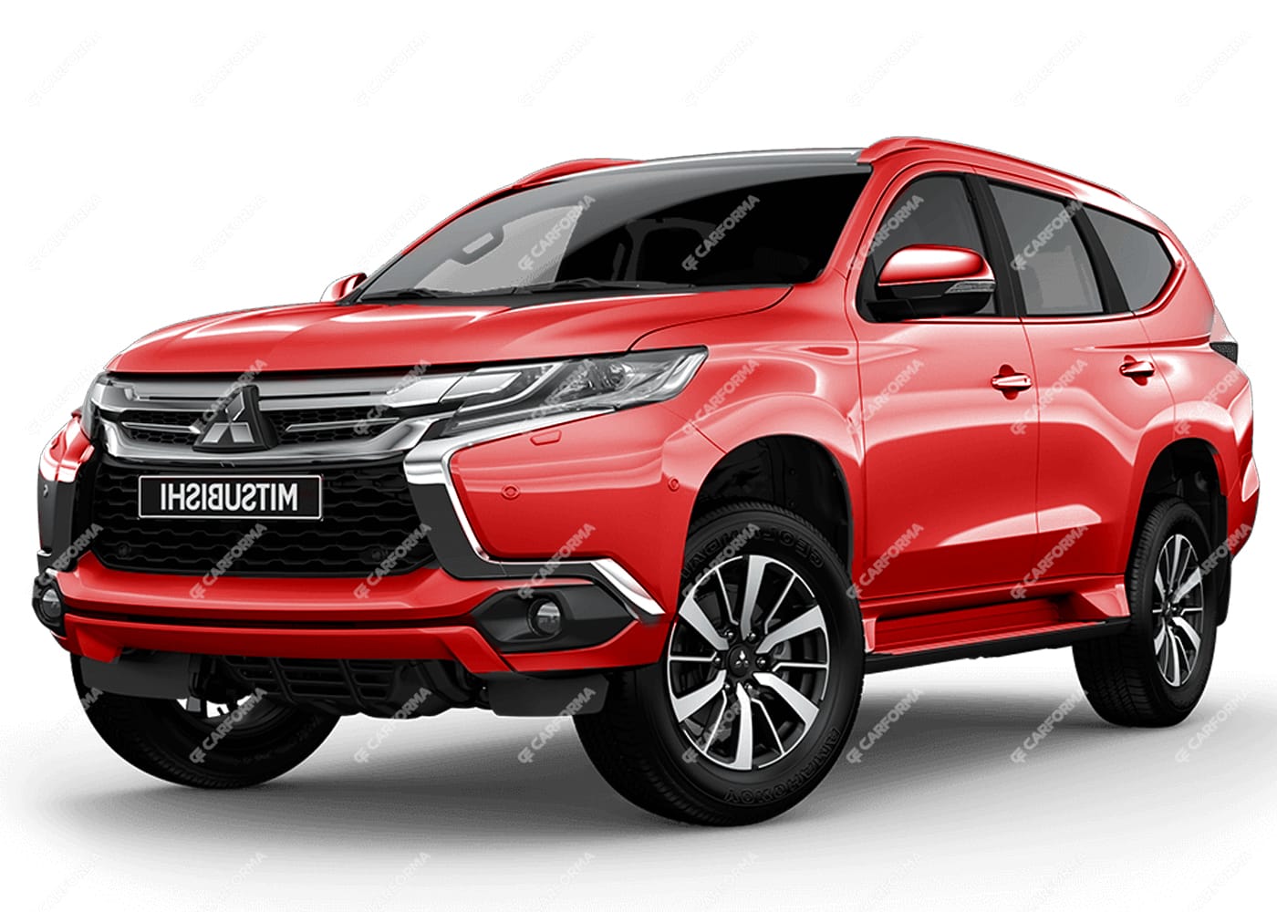 Ворсовые коврики на Mitsubishi Montero Sport III 2015 - 2024