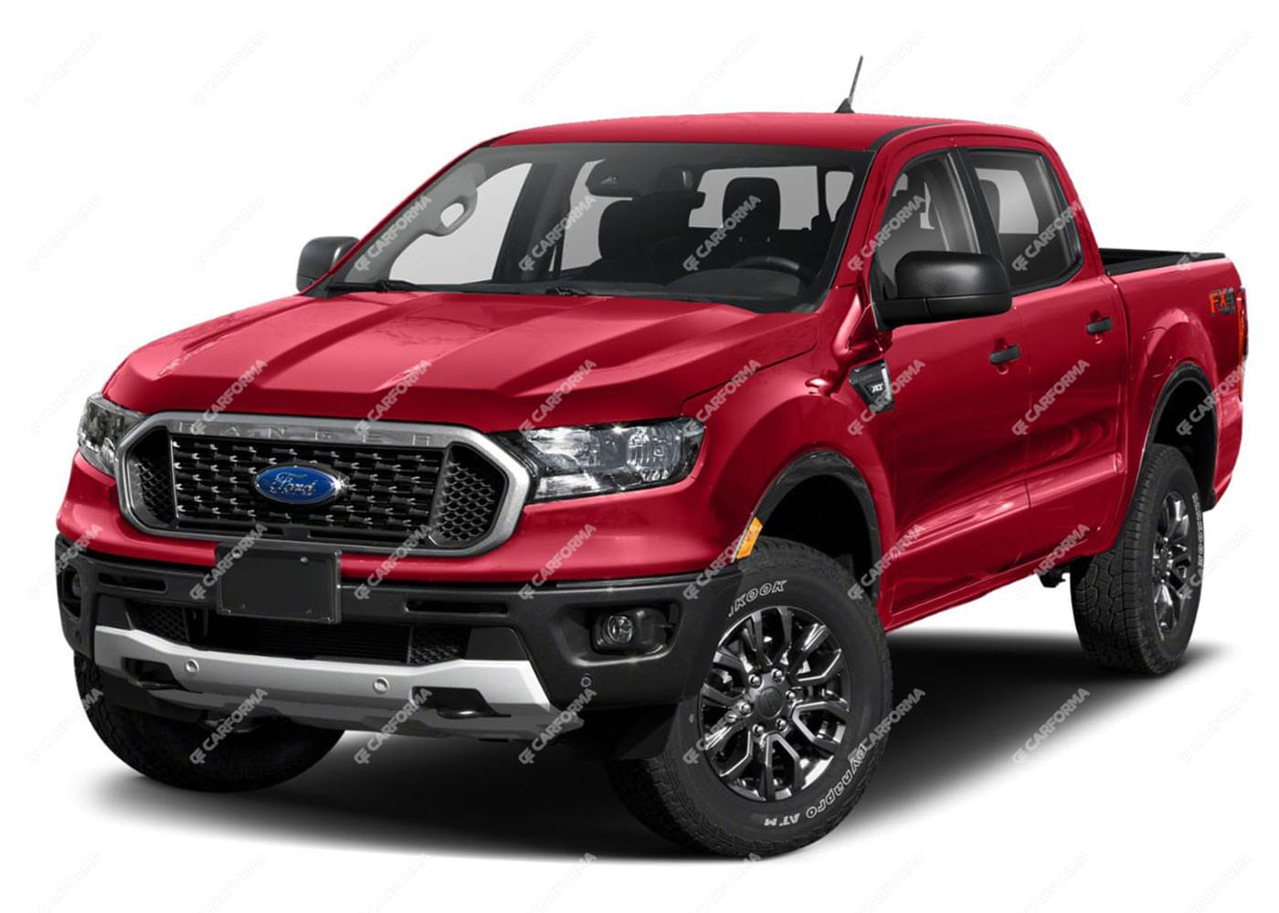 Ворсовые коврики на Ford Ranger III 2011 - 2023