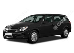 Ворсовые коврики на Opel Astra Family 2011 - 2014