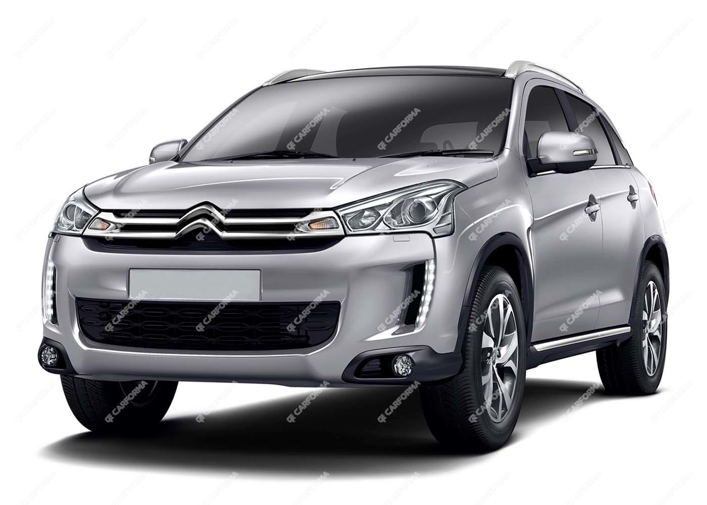 Ворсовые коврики на Citroen C4 Aircross 2012 - 2017