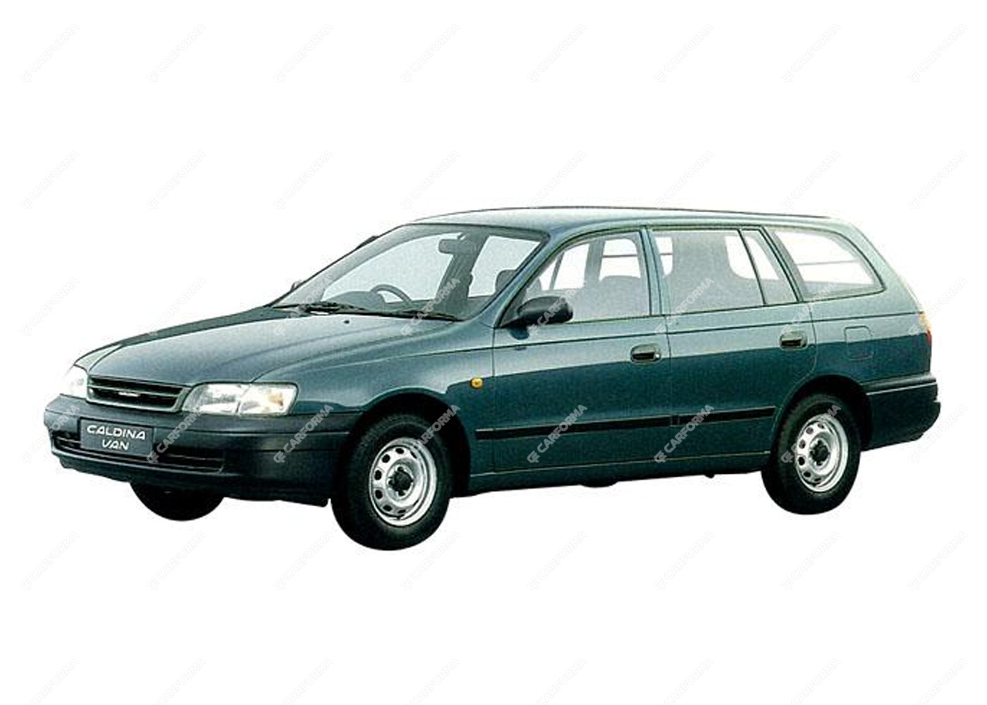 Ворсовые коврики на Toyota Caldina (T19) 1992 - 2002