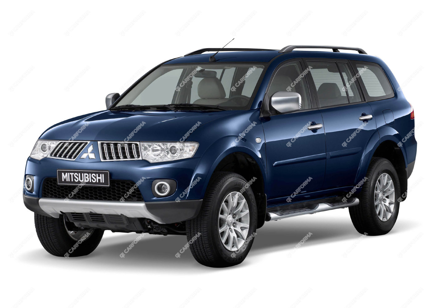 Ворсовые коврики на Mitsubishi Montero Sport II 2008 - 2016