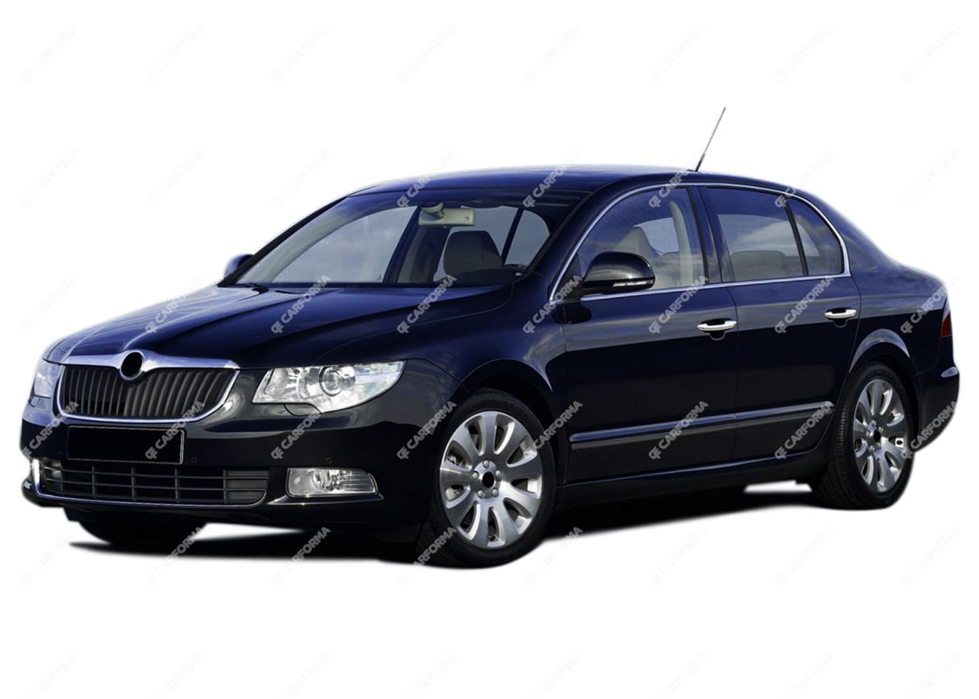 Ворсовые коврики на Skoda Superb II 2008 - 2015