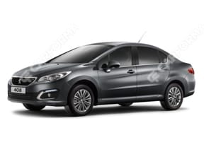 Ворсовые коврики на Peugeot 408 2012 - 2022