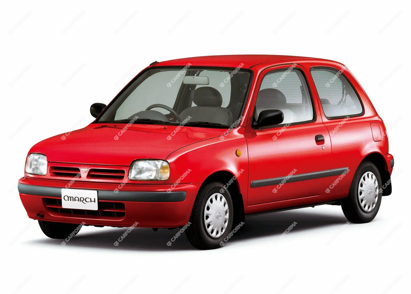 Ворсовые коврики на Nissan March (K11) 1992 - 2002