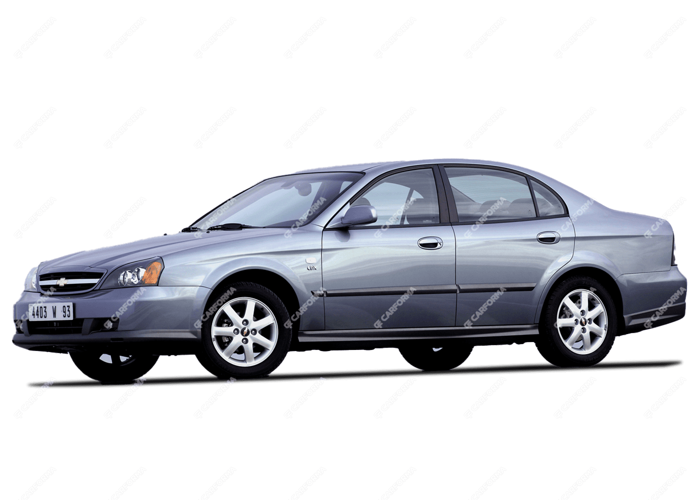 Ворсовые коврики на Chevrolet Evanda 2004 - 2006