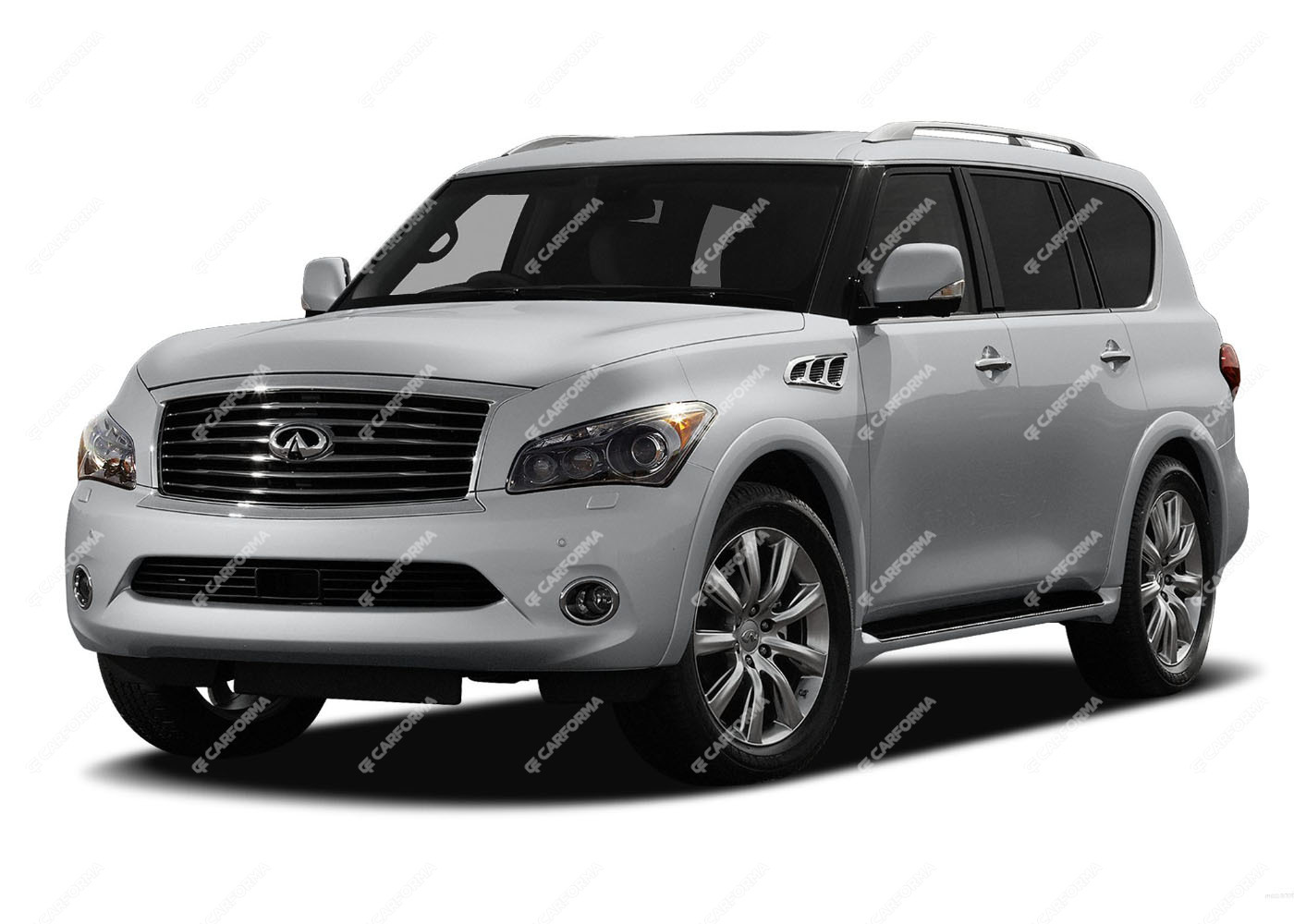 Ворсовые коврики на Infiniti QX56 II 2010 - 2014