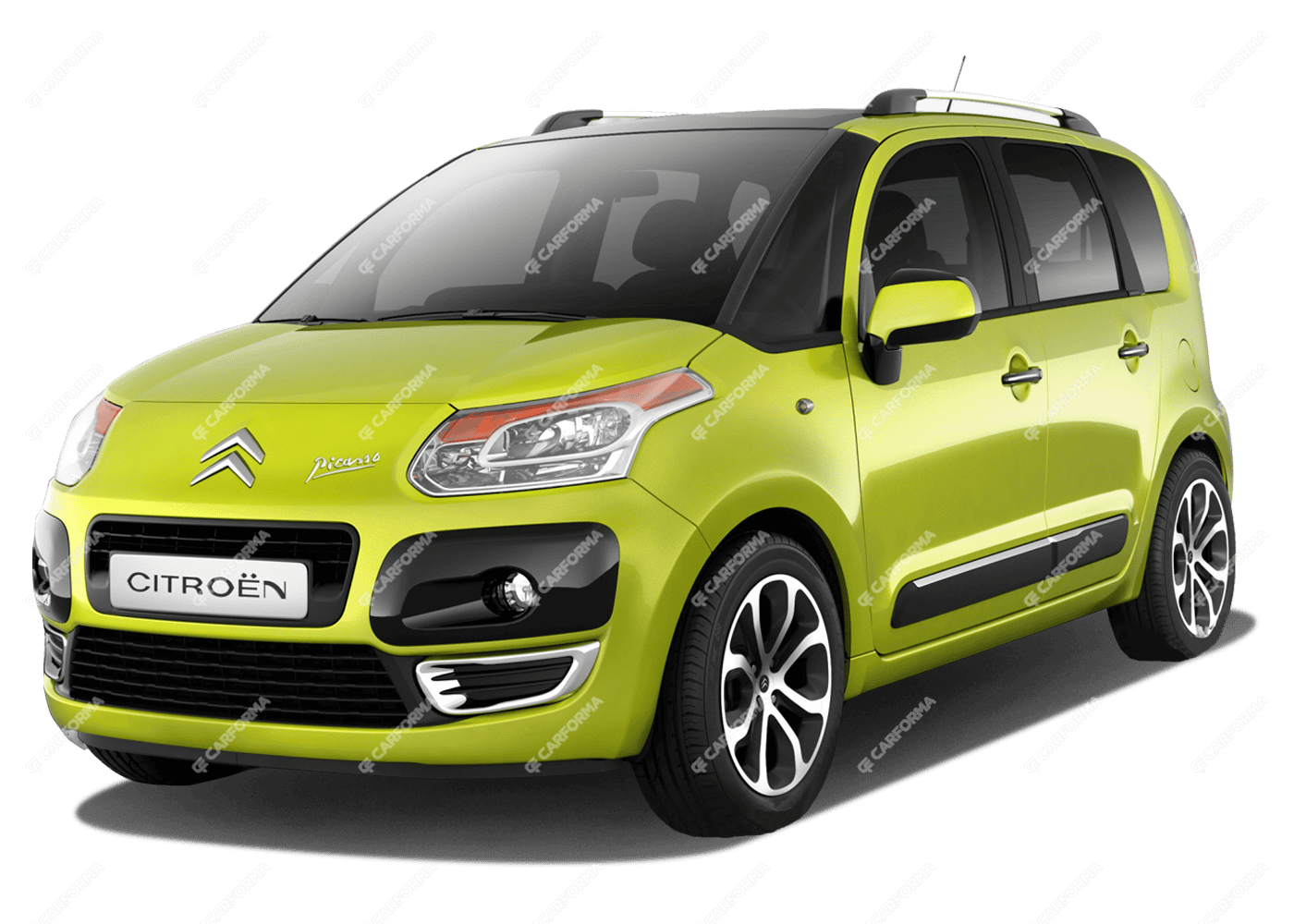 Ворсовые коврики на Citroen C3 Picasso 2008 - 2017