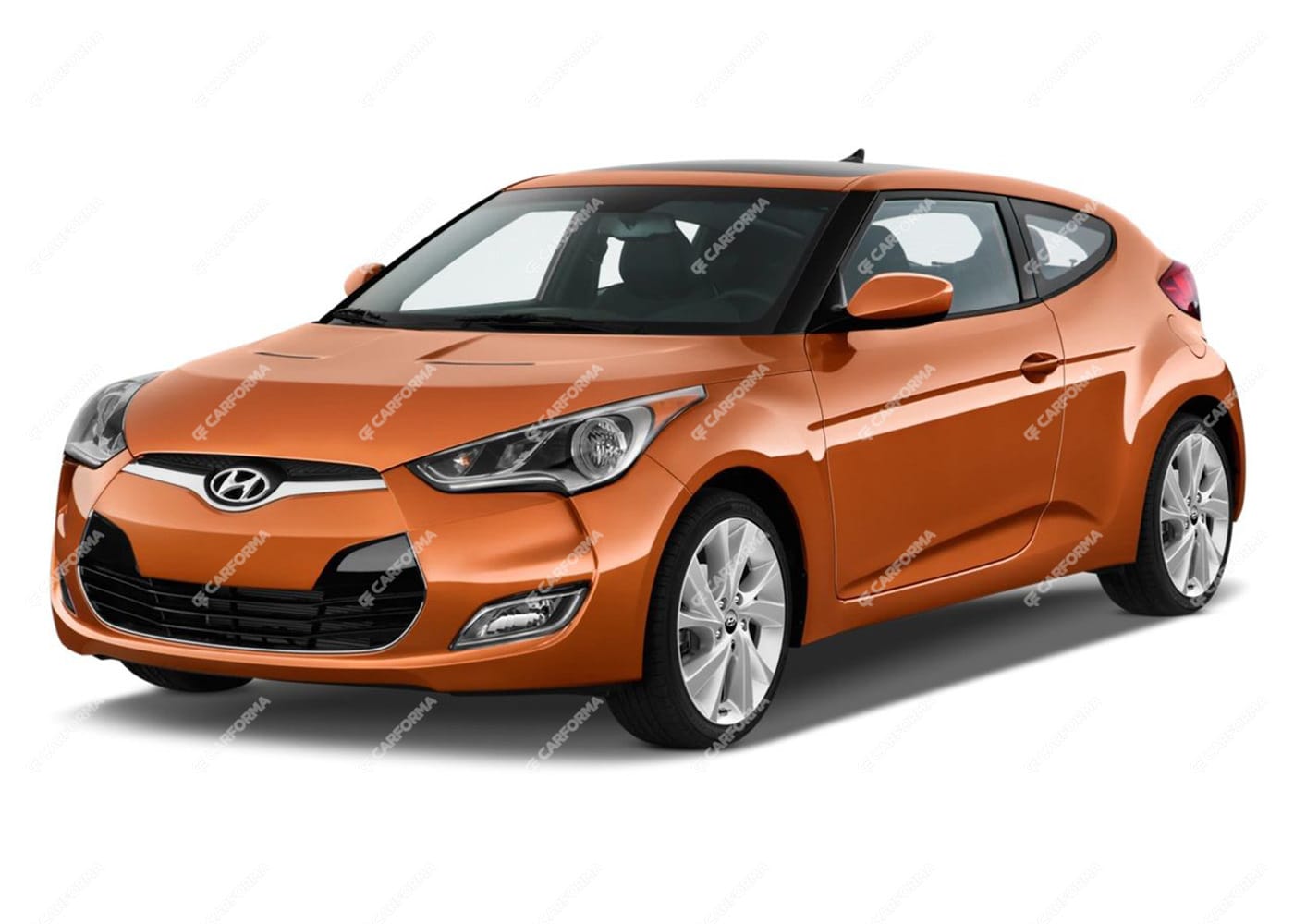 Ворсовые коврики на Hyundai Veloster I 2011 - 2018