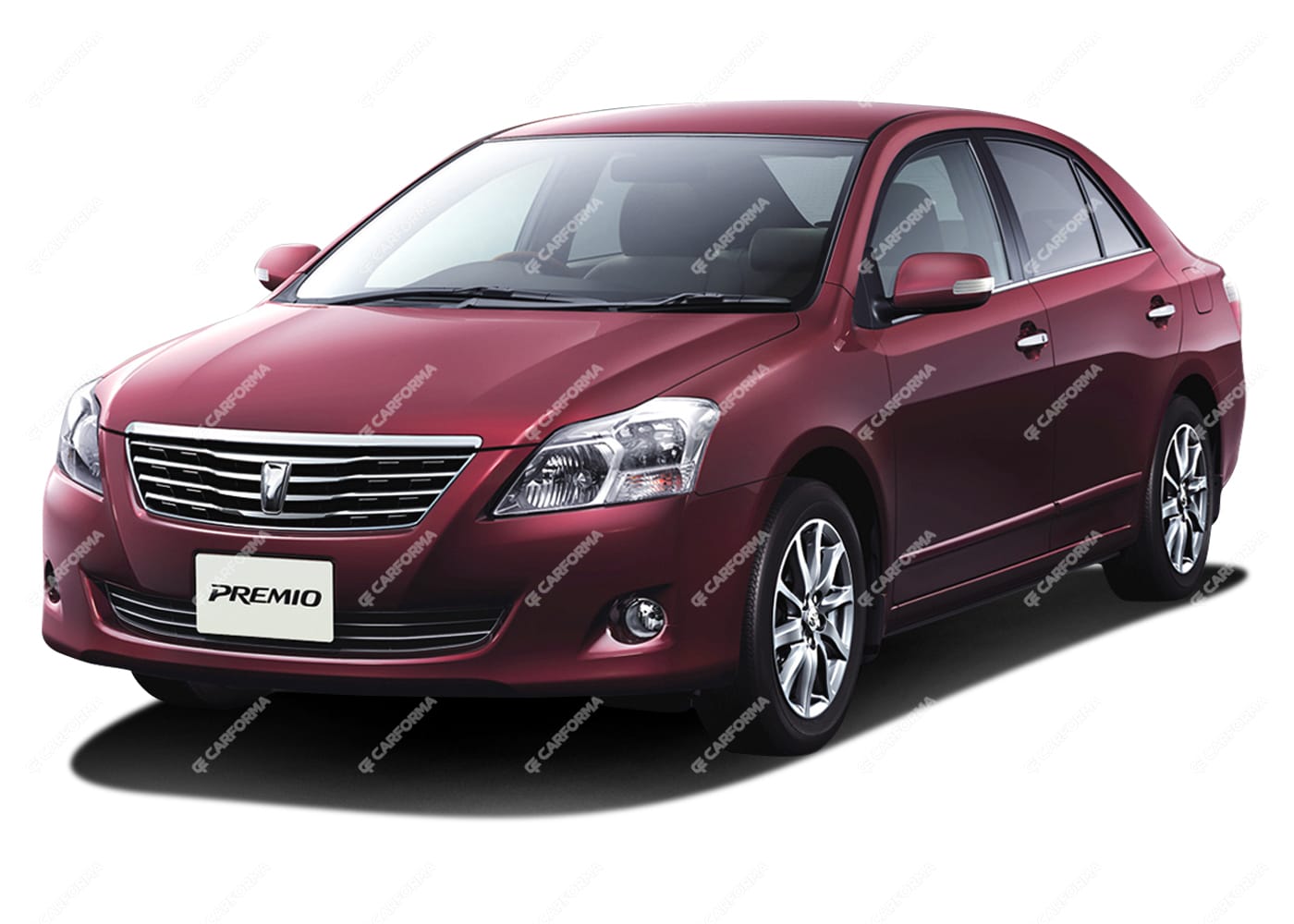 Ворсовые коврики на Toyota Premio II 2007 - 2021