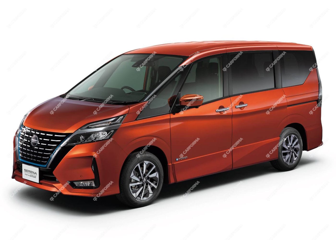 Ворсовые коврики на Nissan Serena (C27) 2016 - 2022