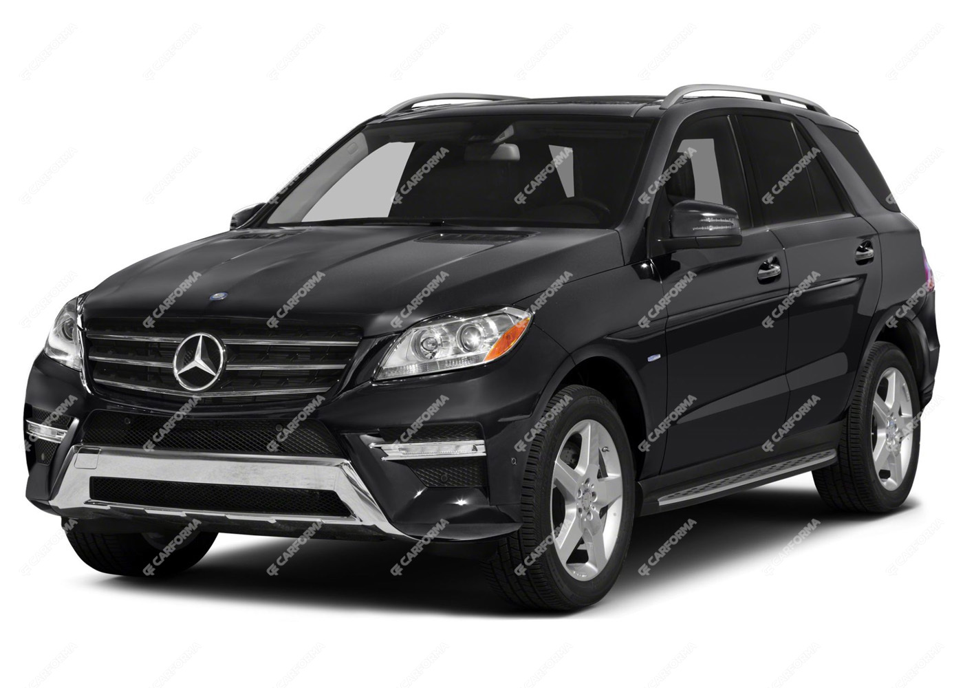Ворсовые коврики на Mercedes ML (W166) 2011 - 2015