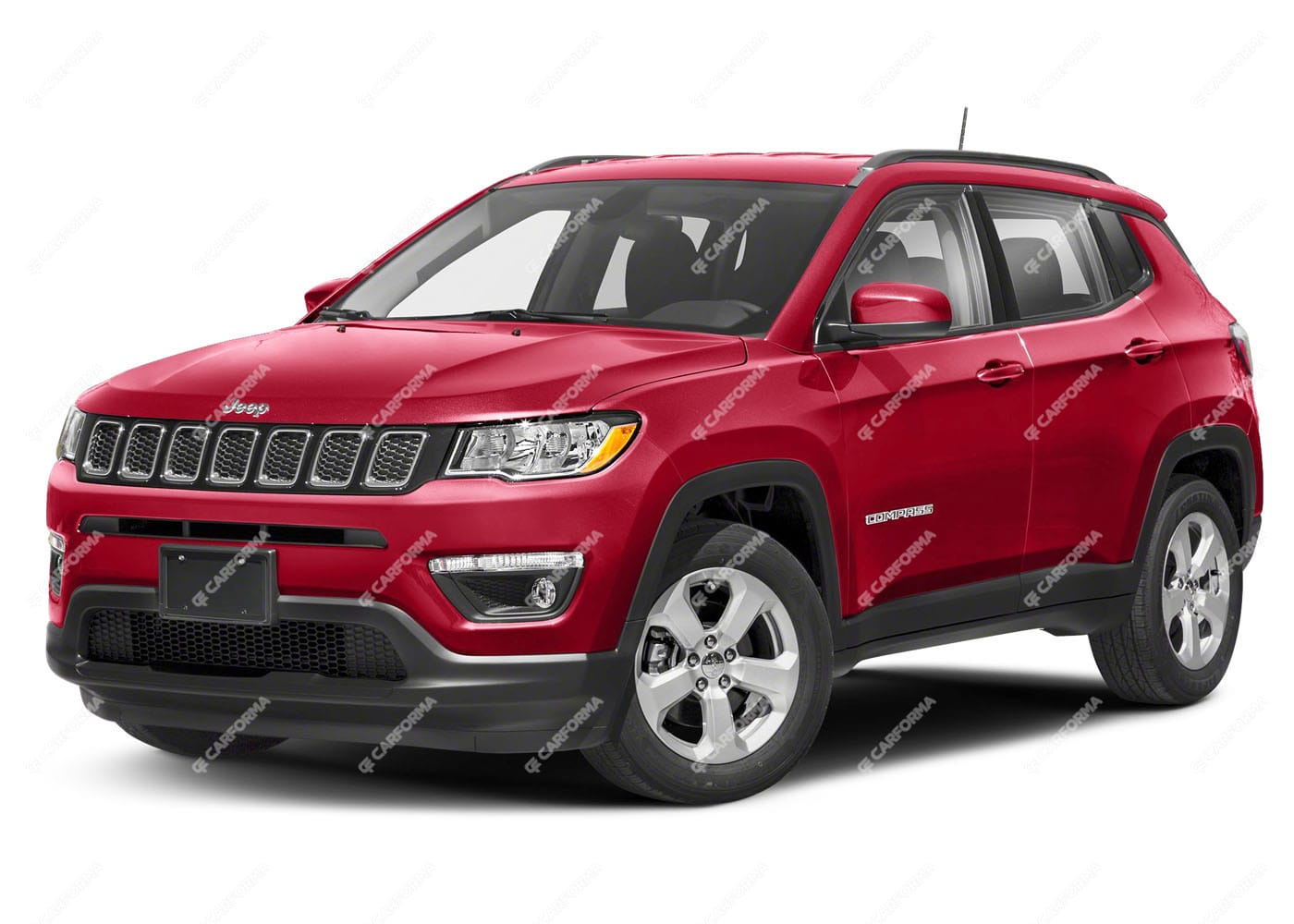 Ворсовые коврики на Jeep Compass (MP) 2016 - 2024