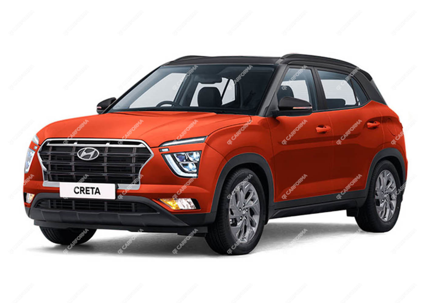 Ворсовые коврики на Hyundai Creta II 2019 - 2024