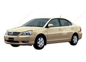 Ворсовые коврики на Toyota Premio I 2001 - 2007