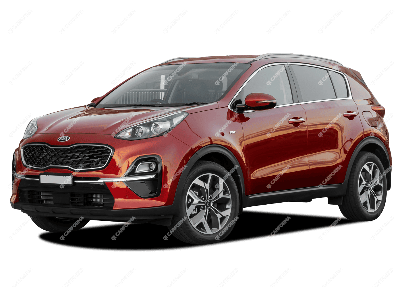 Ворсовые коврики на KIA Sportage IV 2016 - 2022