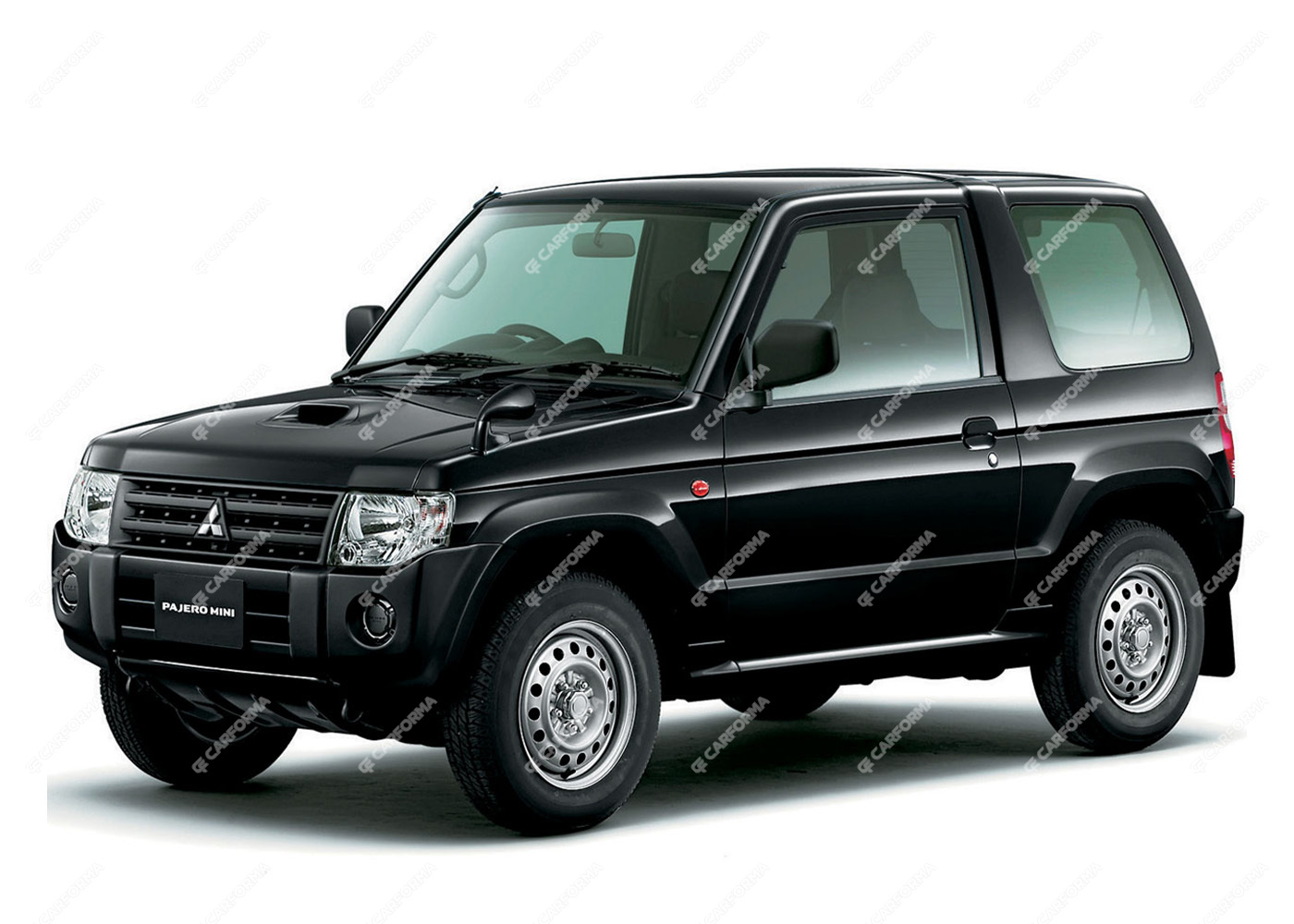 Ворсовые коврики на Mitsubishi Pajero Mini II 1998 - 2012