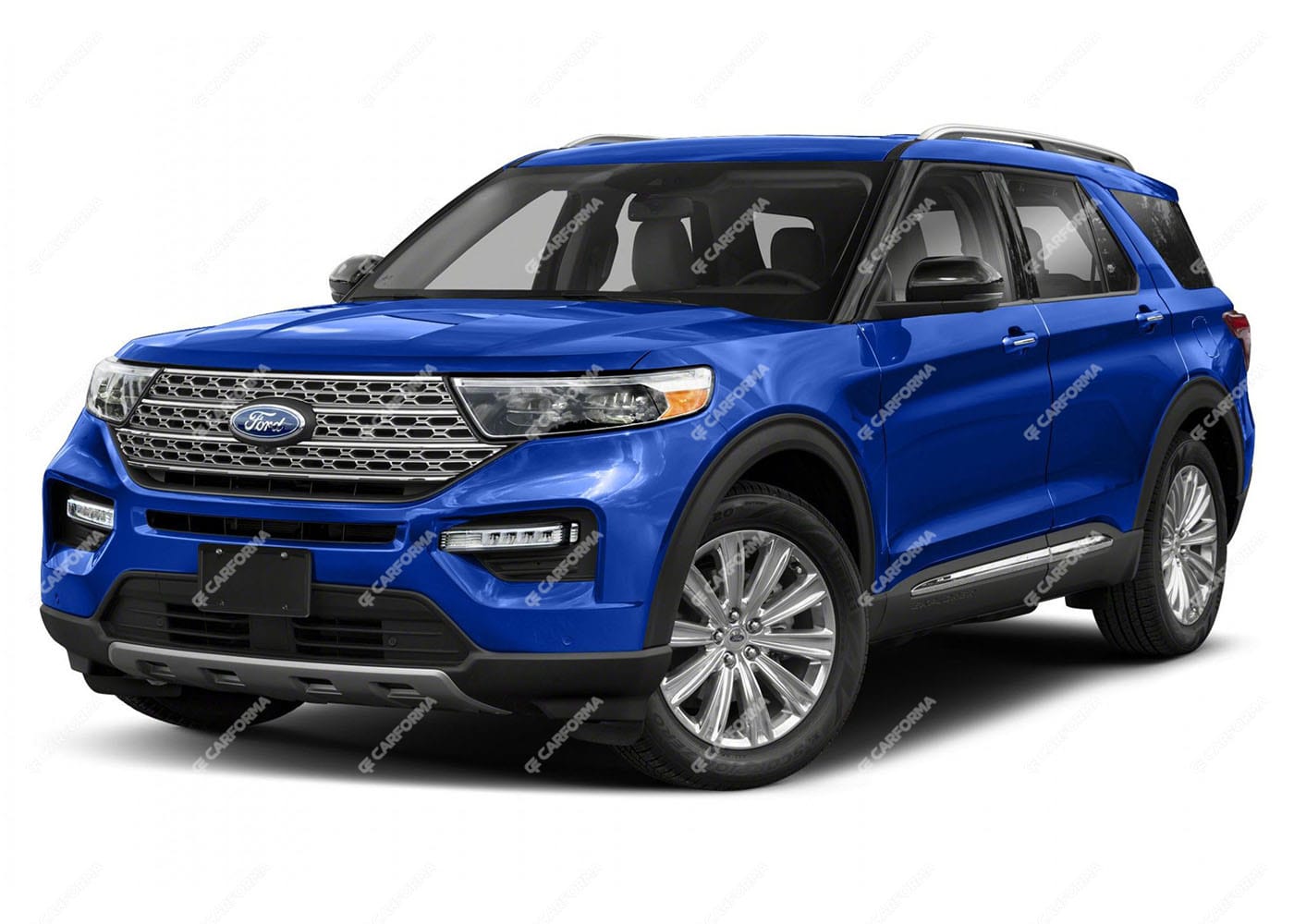 Ворсовые коврики на Ford Explorer V 2010 - 2019