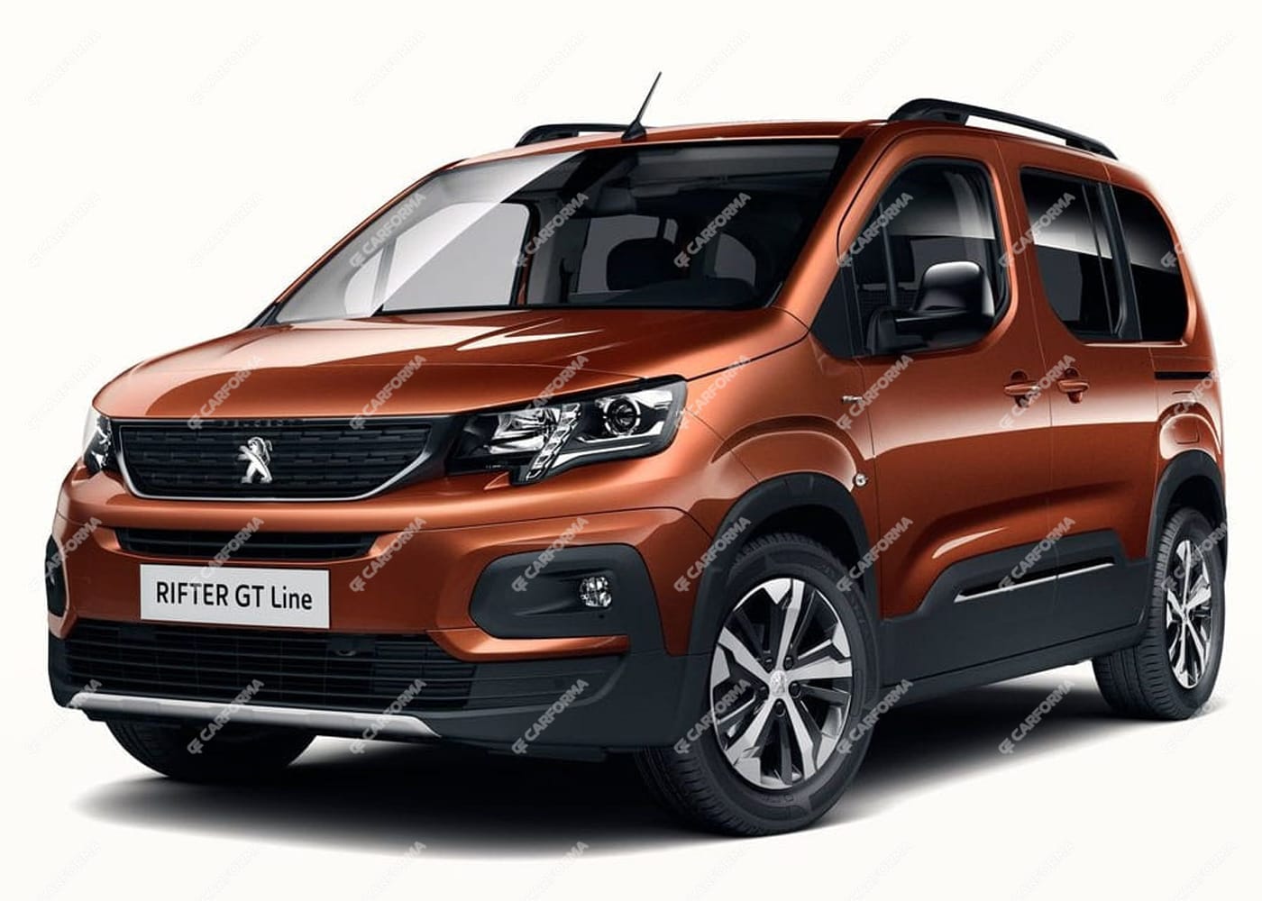 Ворсовые коврики на Peugeot Rifter 2018 - 2024