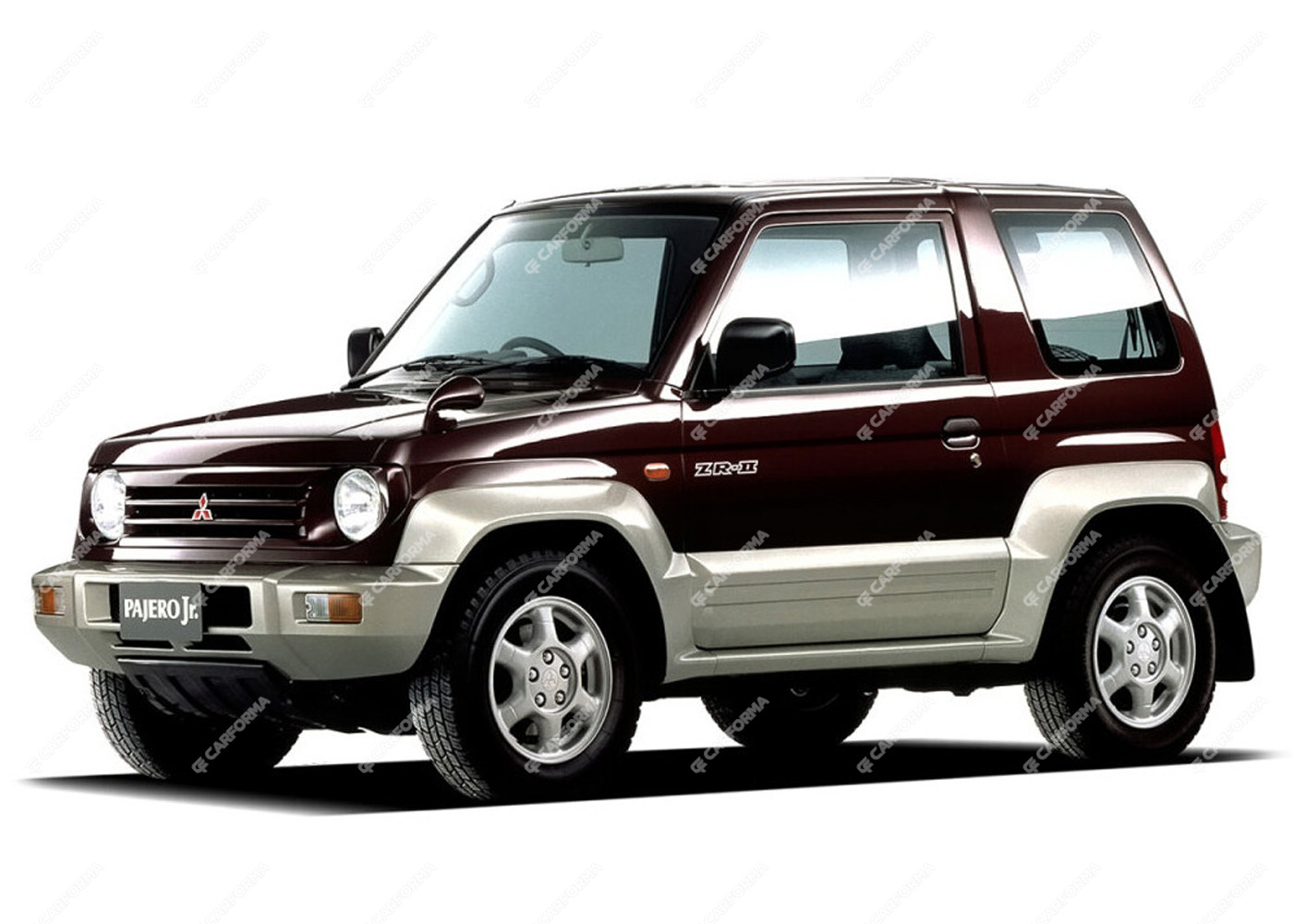 Ворсовые коврики на Mitsubishi Pajero Junior 1995 - 1998