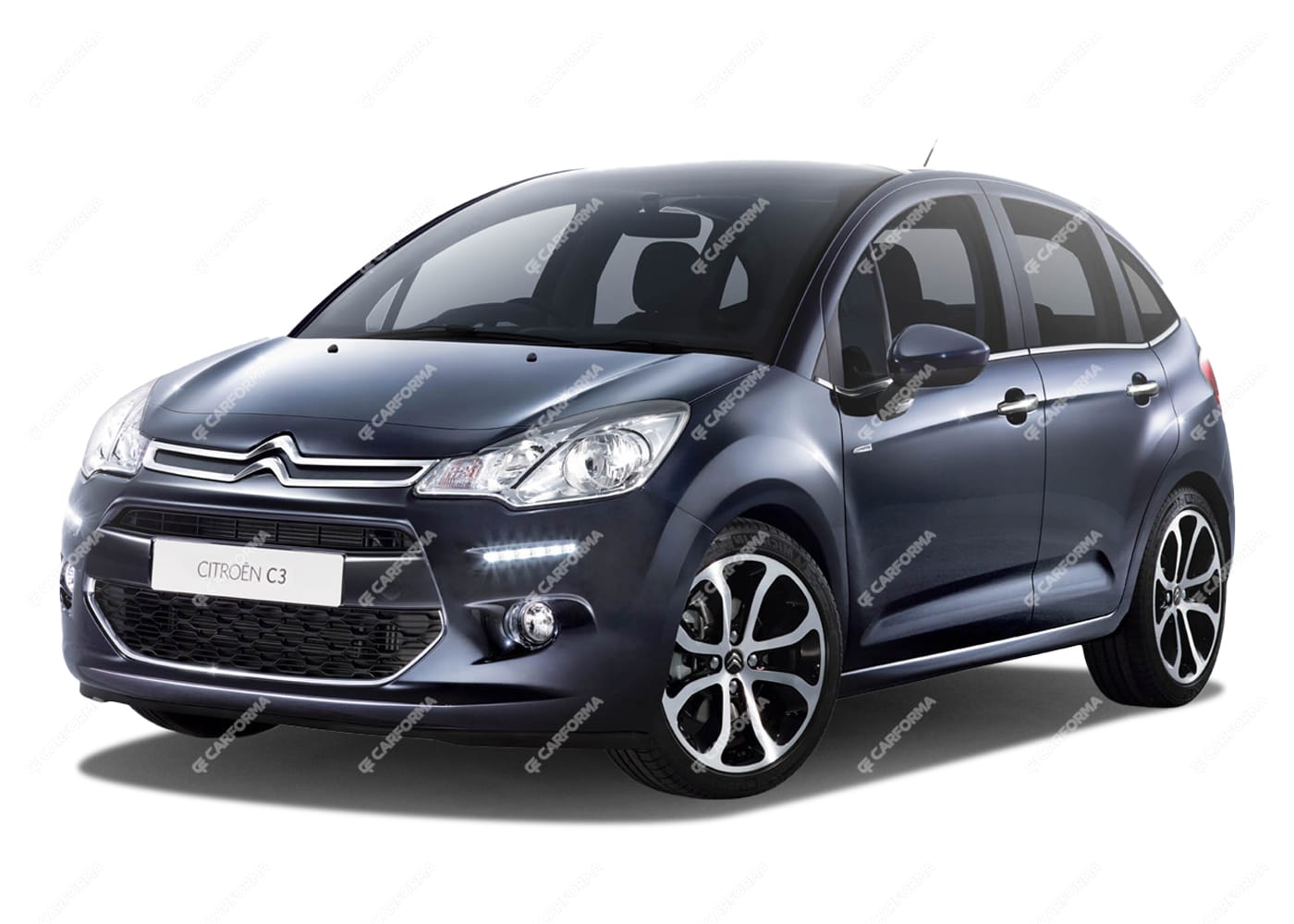 Ворсовые коврики на Citroen C3 II 2009 - 2016