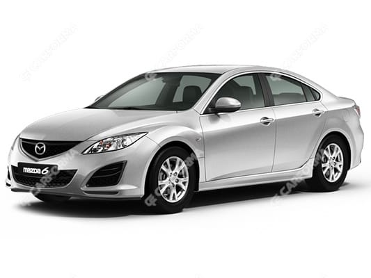 Ворсовые коврики на Mazda 6 2007 - 2012