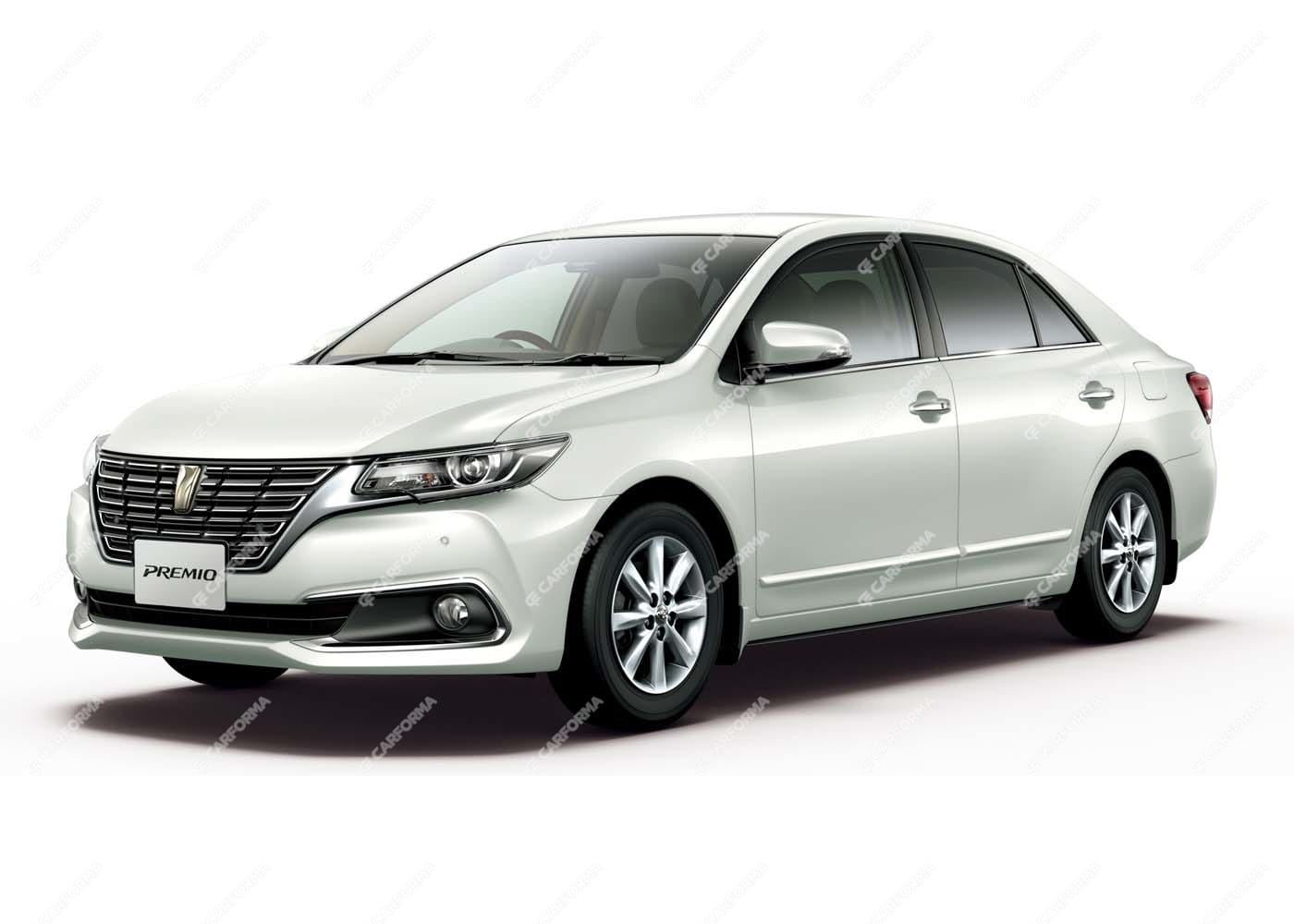 Ворсовые коврики на Toyota Premio II 2007 - 2021