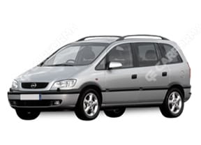 Ворсовые коврики на Opel Zafira A 1999 - 2006