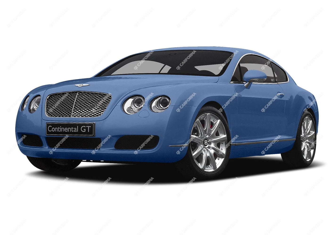 Ворсовые коврики на Bentley Continental GT I 2002 - 2013