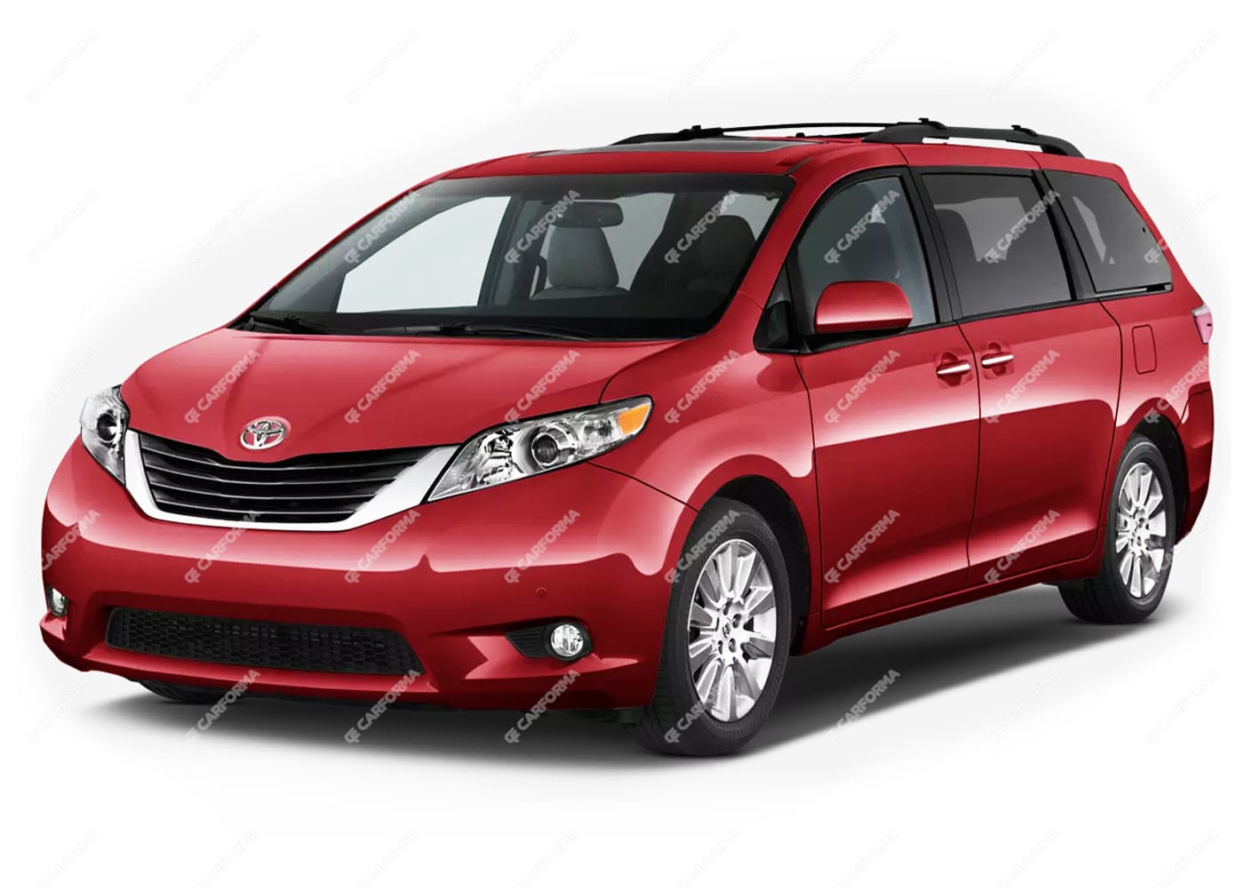 EVA коврики на Toyota Sienna III 2010 - 2020