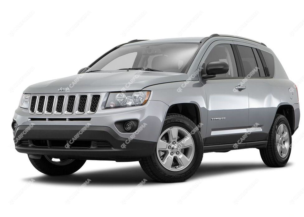 Ворсовые коврики на Jeep Compass (MK) 2006 - 2015