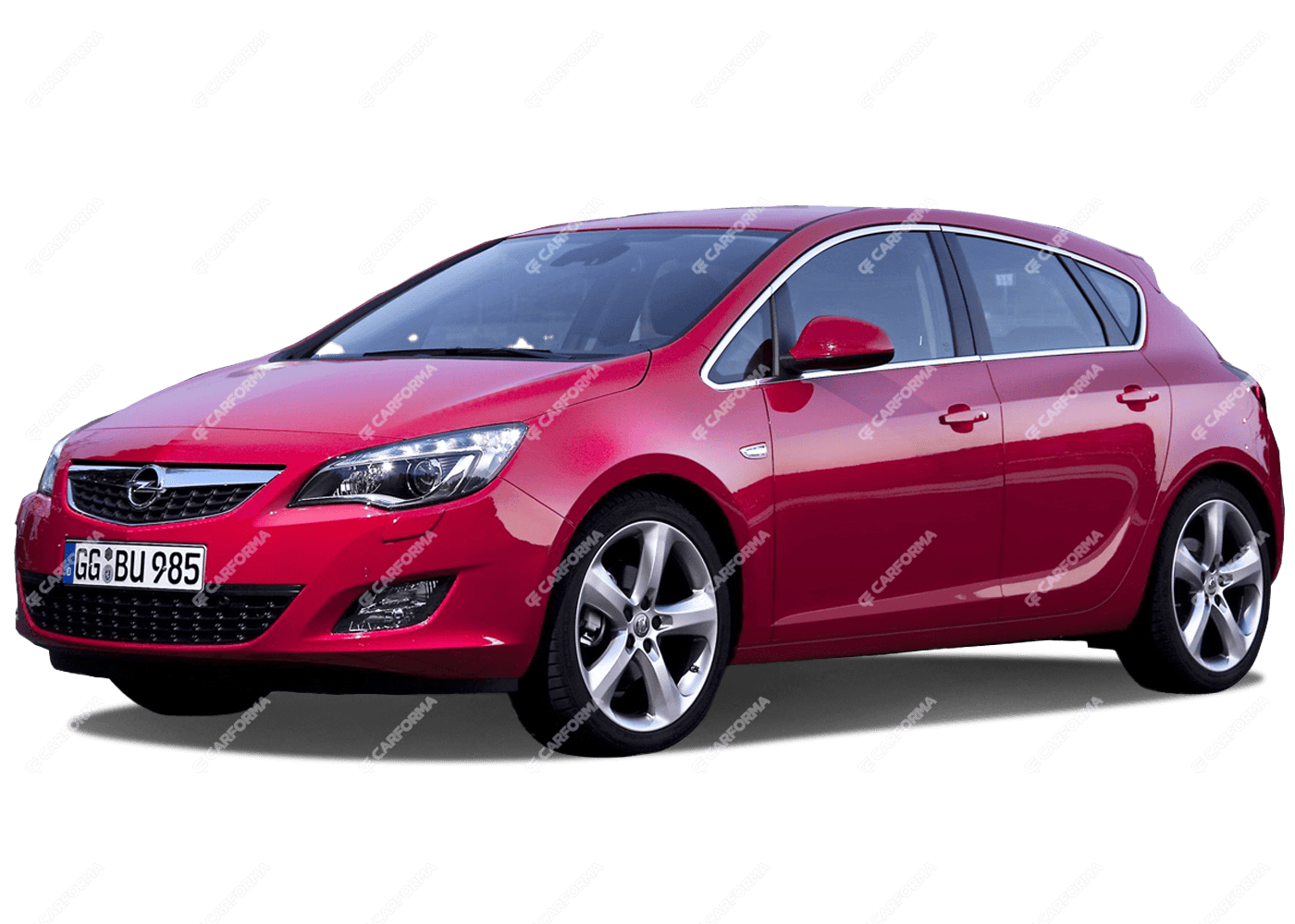 Ворсовые коврики на Opel Astra J 2009 - 2015