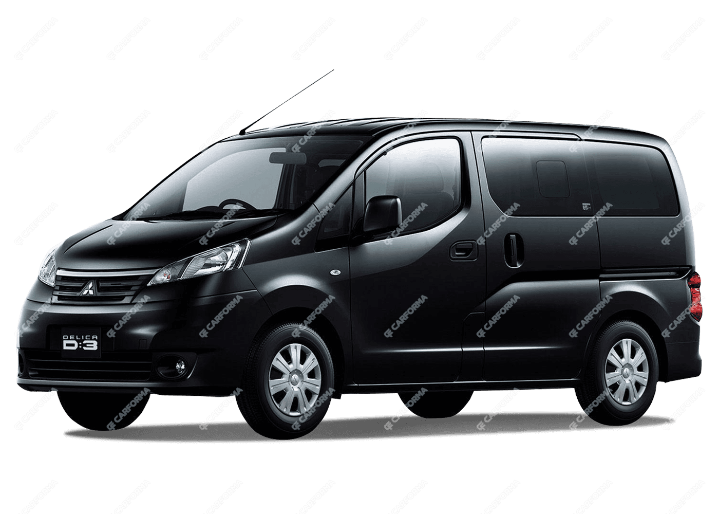 Ворсовые коврики на Mitsubishi Delica D:3 2011 - 2019