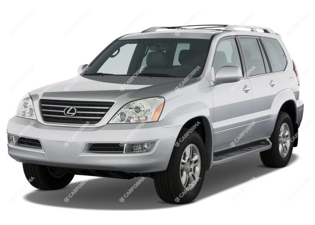 Ворсовые коврики на Lexus GX 470 2002 - 2009