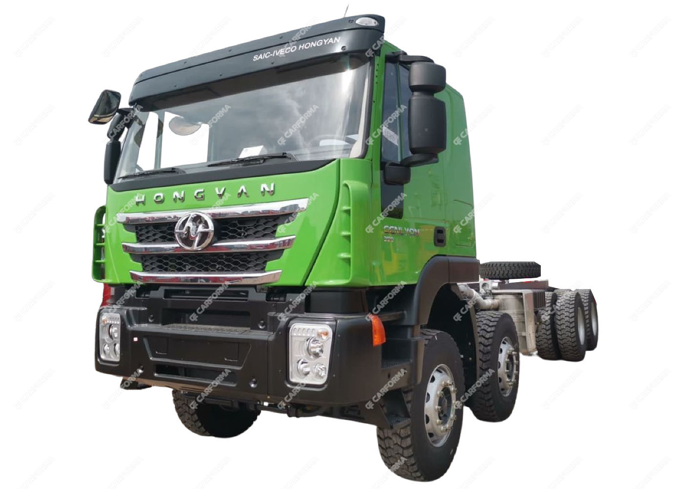 Ворсовые коврики на Hongyan SAIC-IVECO Genlyon старая кабина C500 2012 - 2024