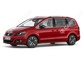 Ворсовые коврики на Seat Alhambra 2010 - 2020