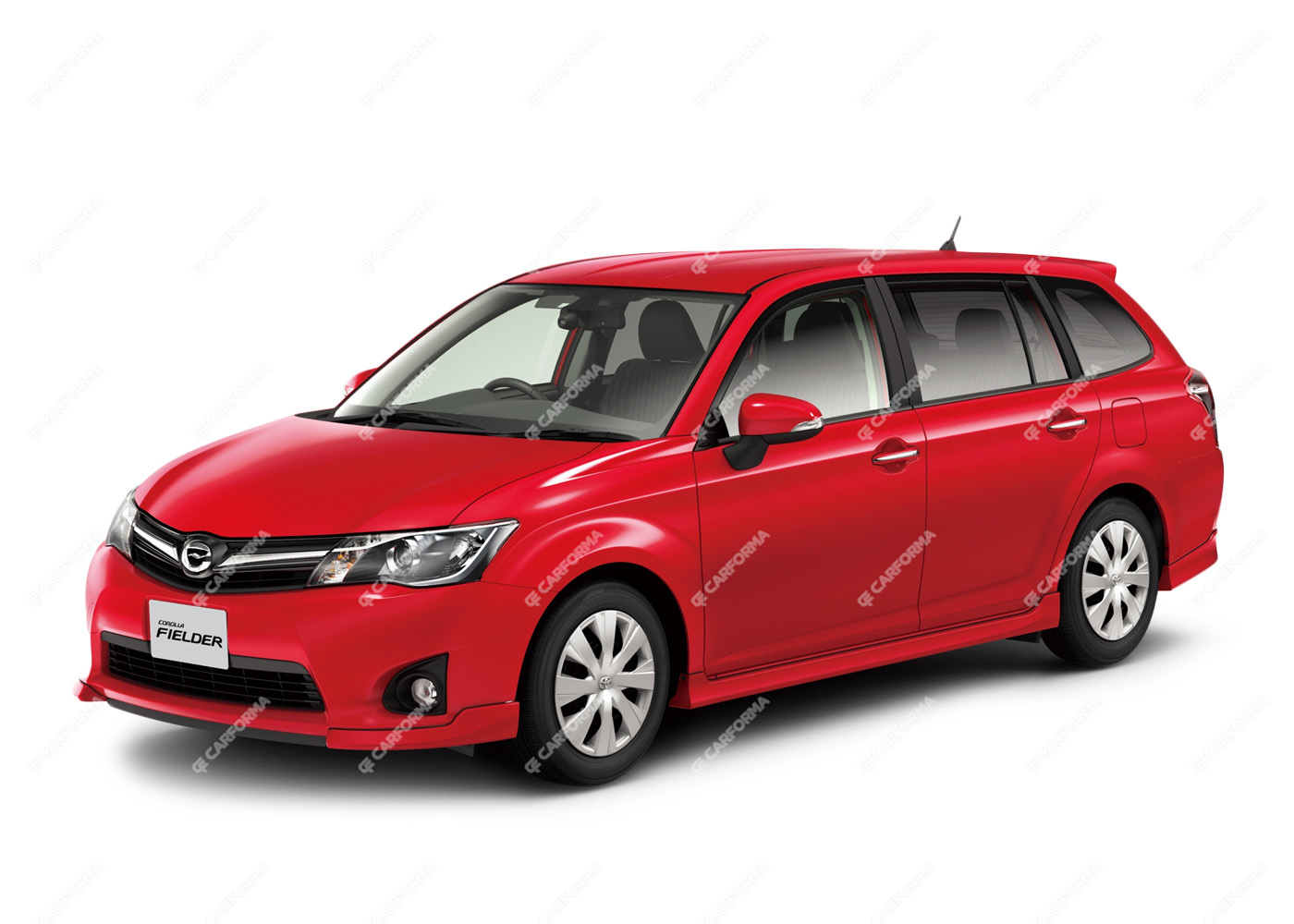 Ворсовые коврики на Toyota Corolla Fielder (E16) 2012 - 2017