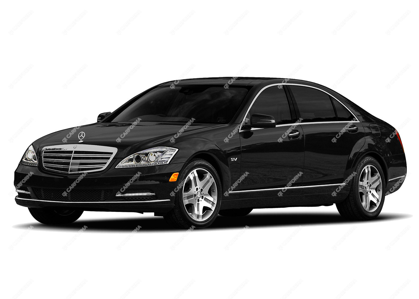 Ворсовые коврики на Mercedes S (W221) 2005 - 2013
