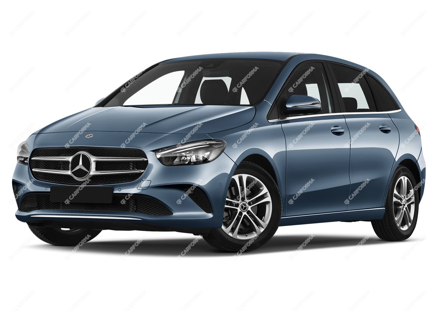 Ворсовые коврики на Mercedes B (W247) 2018 - 2024