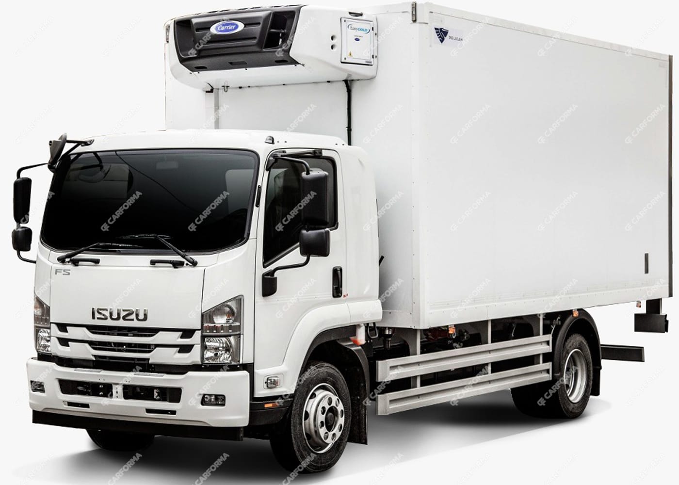 Ворсовые коврики на Isuzu Forward V узкая кабина 2007 - 2024