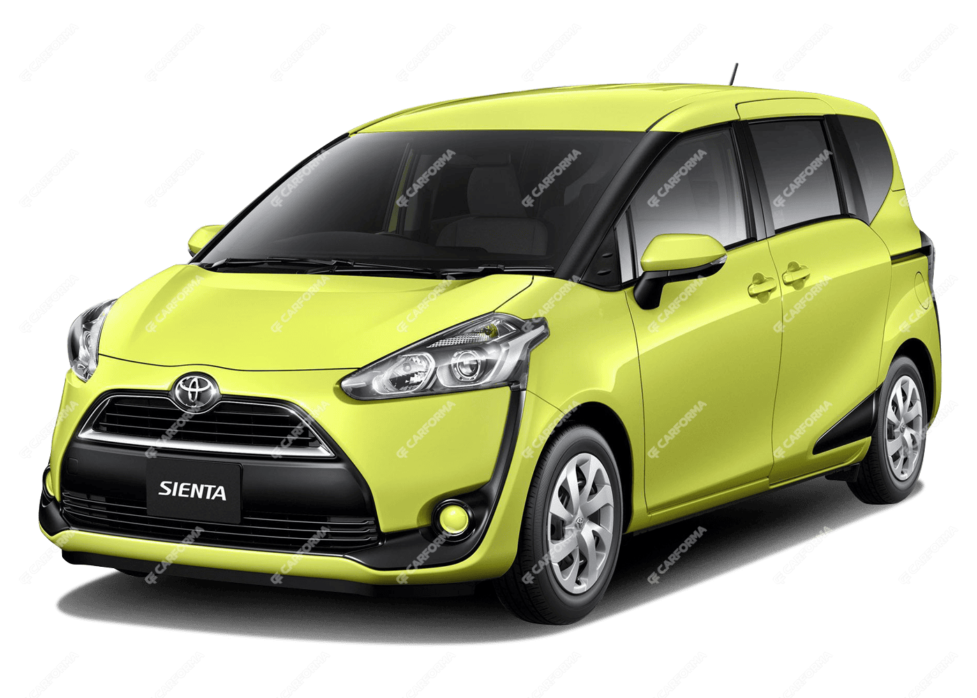 Ворсовые коврики на Toyota Sienta II 2015 - 2022